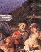 BRONZINO, Agnolo Adoration of the Shepherds (detail) d china oil painting artist